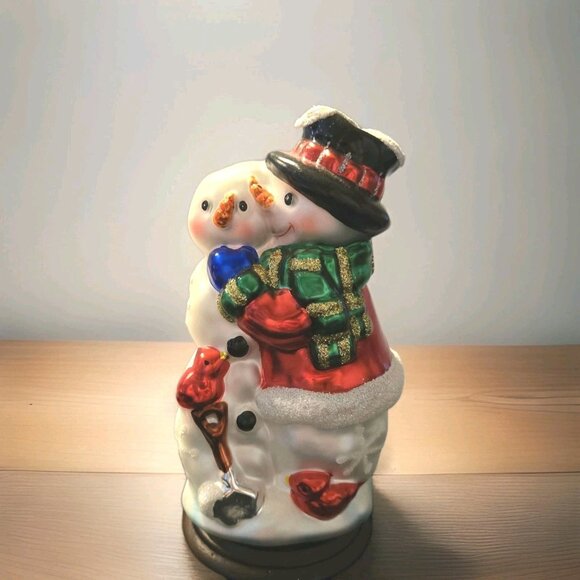 2004 Thomas Pacconi 30th Anniversary Large Snowman Ornament - Picture 1 of 5